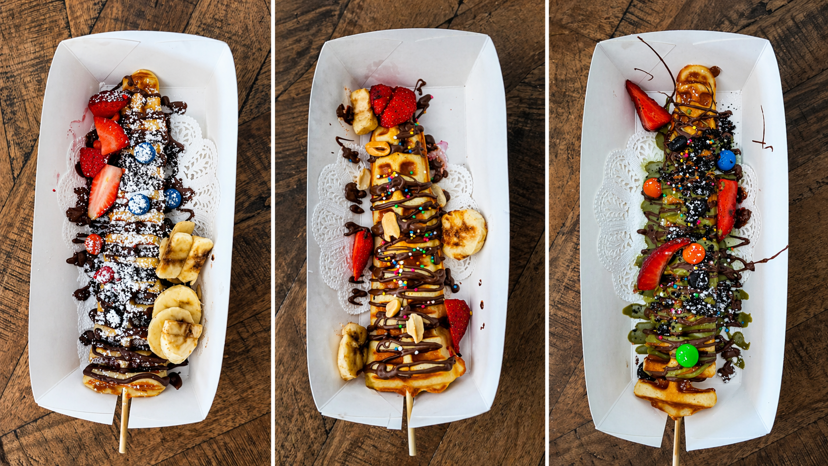 Waffling Signature Waffle — Menu Set 2